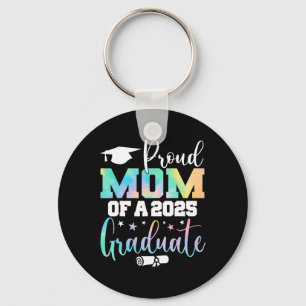 Senior 2025 Proud-Mama einer Cl von 2025 Graduate Schlüsselanhänger