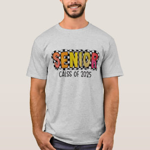 Senior 2025 School Abschluss Blackout T-Shirt