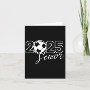 Senior 2025 Soccer Mama High School Abschluss Outf Karte