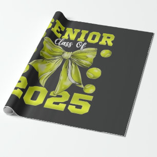 Senior 2025 Softball Graduate Graduate Sport Geschenkpapier