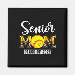 Senior 2025 Softll Mama Senior Mama 2025 Leopard S Magnet