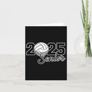 Senior 2025 Volleyll Mama High School Abschluss Ou Karte