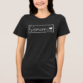Senior 2026 Abschluss Class of 2026 Tri-Blend Shirt