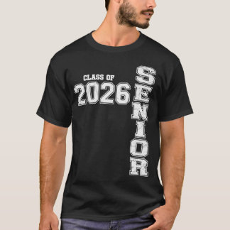Senior 2026 Abschluss mein letzter erster Klassent T-Shirt