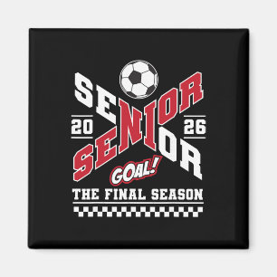 Senior 2026 Abschlussklasse 2026 Die letzte Saison Magnet