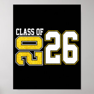 Senior 2026 Abschlussklasse 2026 letzter Schultag Poster