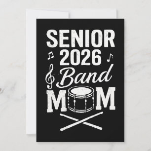 Senior 2026 Band-Mama Einladung