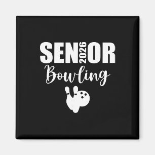 Senior 2026 Bowling-Spieler Cl Of 2026 Abschluss S Magnet
