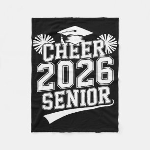 Senior 2026 Cheer-Team-Mama Abitur Fleecedecke
