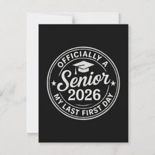 Senior 2026 First Day Briefmarke Postkarte
