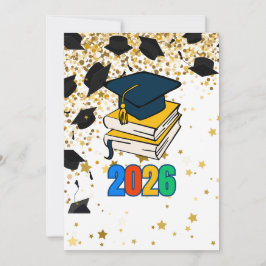 Senior 2026 Graduation Graphic - Educational Dankeskarte