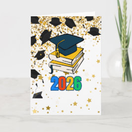 Senior 2026 Graduation Graphic - Educational Karte