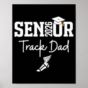 Senior 2026 Leichtathletik-Vater Klasse 2026 Leich Poster