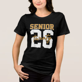 Senior 2026 Retro Class of 2026 Abschluss 2026 Tri-Blend Shirt