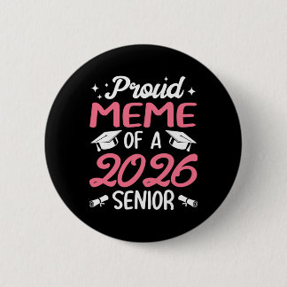 Senior 2026 Stolzes Meme eines Absolventen der Kla Button
