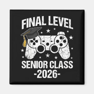 Senior 2026 Videospiel-Gamer Abschlussjahrgang 202 Magnet