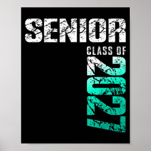Senior 2027 Abschlussklasse 2027 Poster