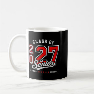 Senior 2027 Abschlussklasse 2027 Senior-Abschluss Kaffeetasse