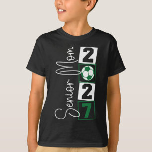 Senior 2027 Fußball-Mama letzte Saison Cl von 2027 T-Shirt