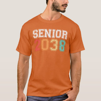 Senior 2038 Graduation Retro Vintage friends T-Shirt