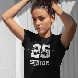 Senior 25 Abschluss Keepake Geschenk T-Shirt