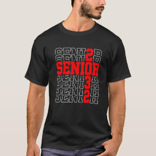 Senior Abschluss Boys Girls Class of 2032 Senior T-Shirt