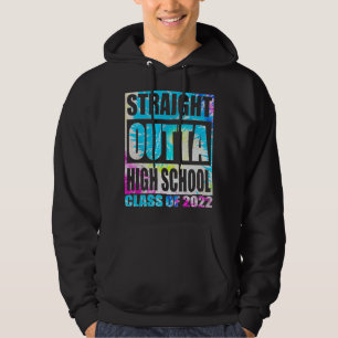 Senior Abschluss direkt über der Hochschule Hoodie