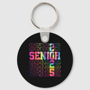 Senior Abschluss Gift Cl of 2025 Senior Gefärbte K Schlüsselanhänger