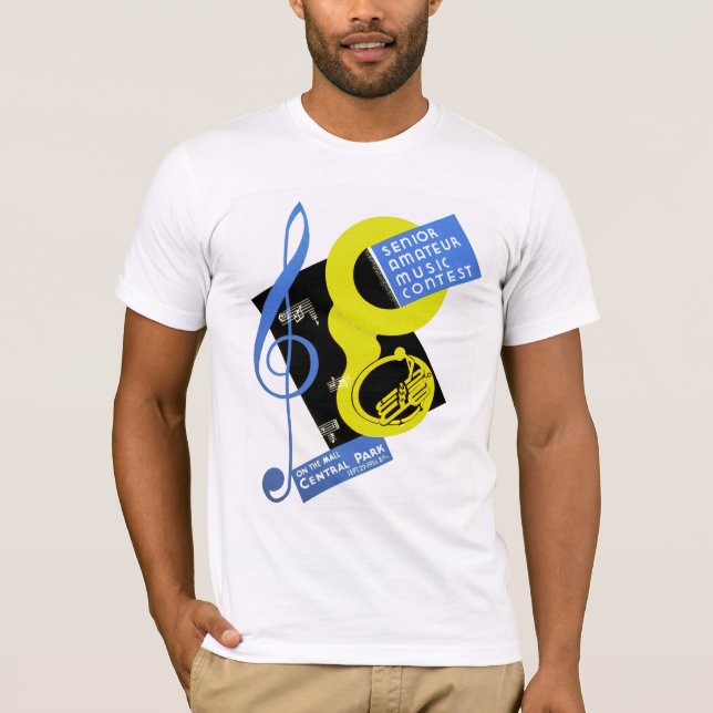 Senior Amateur Music Contest T-Shirt (Vorderseite)