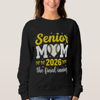 Senior Baseball-Mama 2026 Sweatshirt