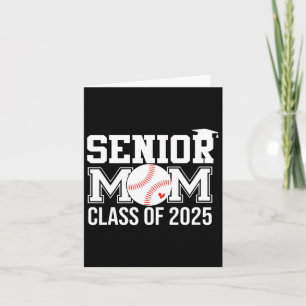 Senior Baseball Mama Senior Mama Cl of 2025 Gradua Karte