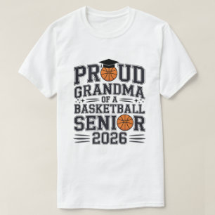 Senior Basketballspieler Klasse 2026 Abschluss 202 T-Shirt