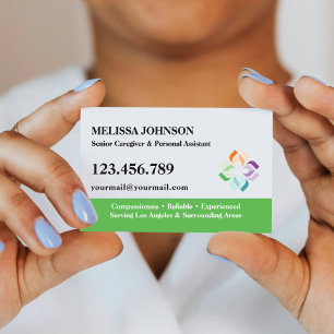 Senior Betreuer Ältere & Persönliche Pflege LOTUS Visitenkarte