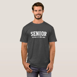 Senior Block Letter Class von 20xx T-Shirt