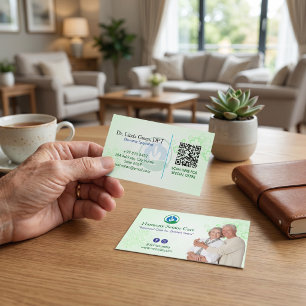 Senior Care Rehab Grünmedizin Visitenkarte
