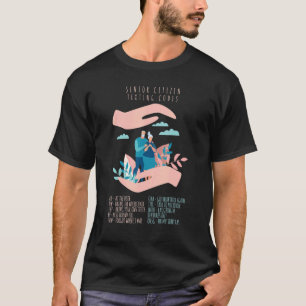 Senior Citizen Sims Codes Großeltern Old Peop T-Shirt