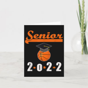 Senior CL of 2022 Abschluss Basketball Karte
