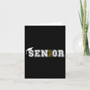 Senior CL of 2025 Abschluss Graduate School 2025 Karte
