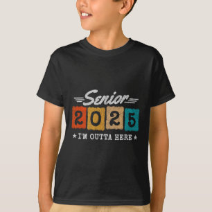 Senior Cl of 2025 - Senior Abschluss 2025 - Senio T-Shirt