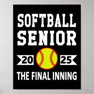 Senior CL of 2025 Softll Senior Night Abschluss P Poster