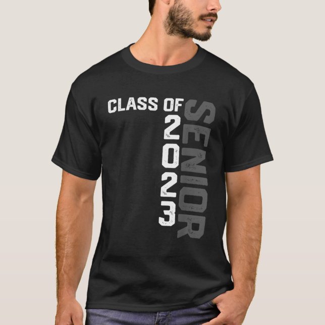 Senior Class of 2023 Abschluss 2023 23 Senior T-Shirt (Vorderseite)