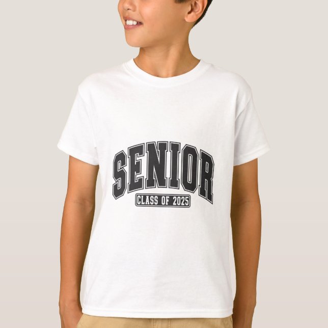 Senior Class of 2025 Class of 2025 Abschluss T-Shirt (Vorderseite)