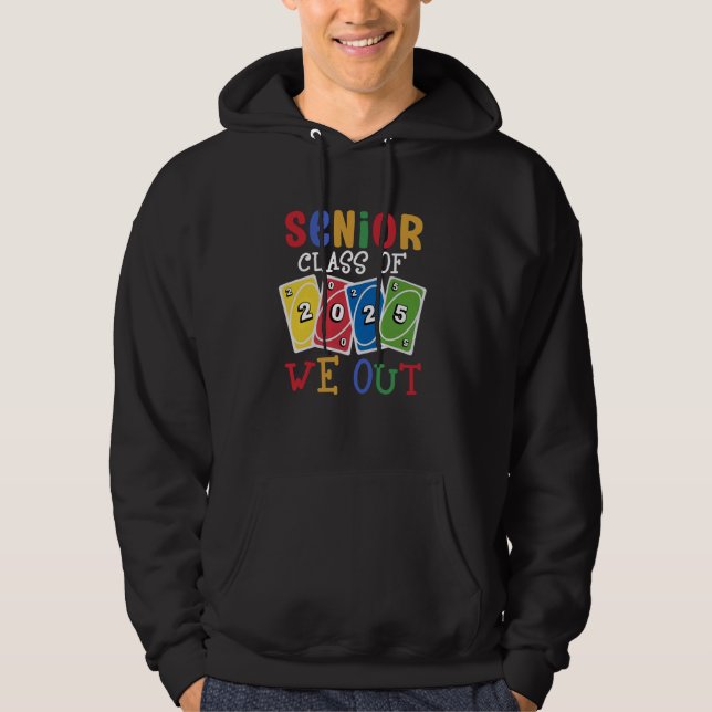 Senior Class of 2025 Wir gehen aus dem sonnigen Ab Hoodie (Vorderseite)