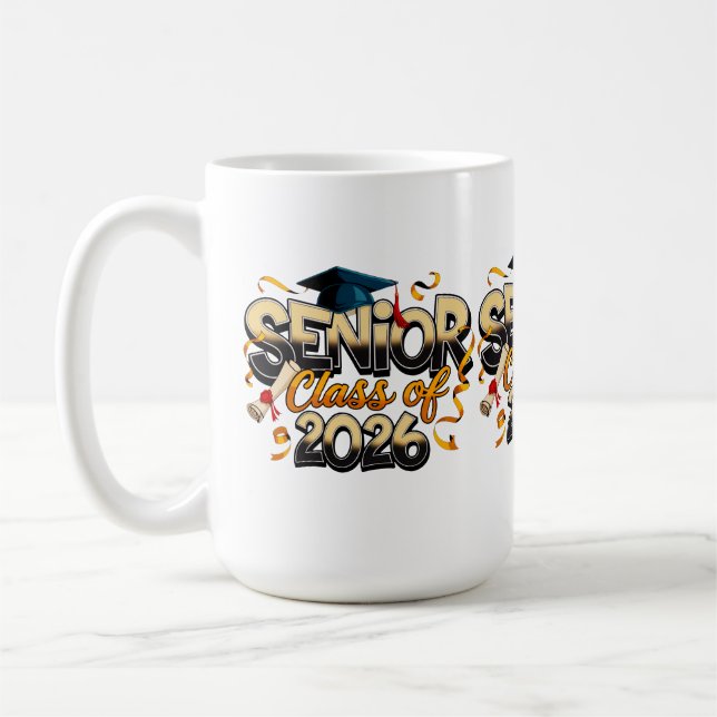 Senior Class Of 2026 Kaffeetasse (Links)