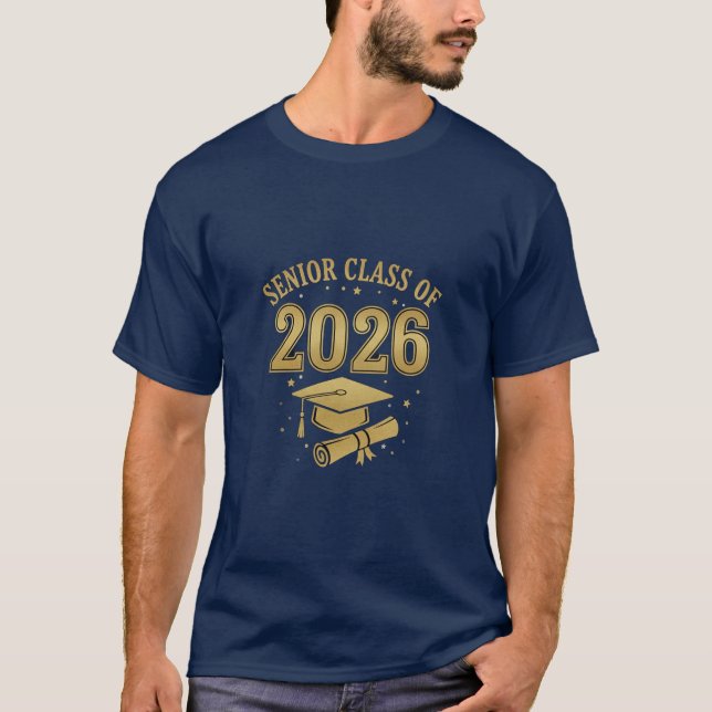 Senior Class of 2026 T - Shirt - Abschluss 2026 (Vorderseite)
