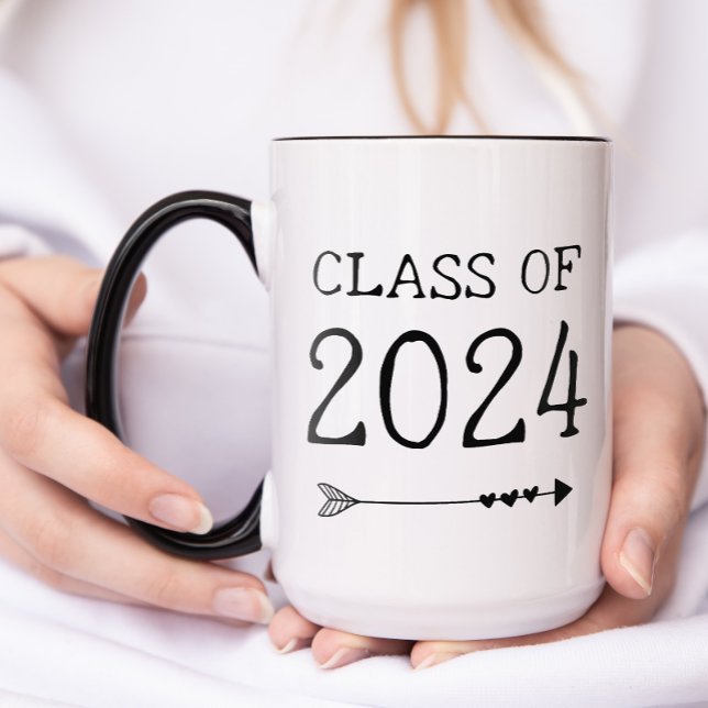 Senior Class of Abschluss Tasse (Class of Graduation Mug)