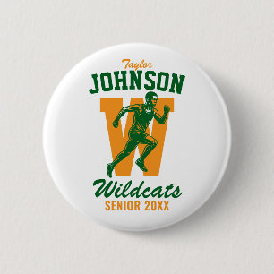 Senior Cross Country Schul-Sport-Leichtathletik Button