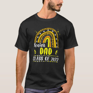 Senior Dad Class Of 2022 Graduation 2022 Leopard R T-Shirt