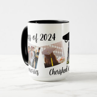 Senior Erinnerungen Personalisiert Collage Tasse