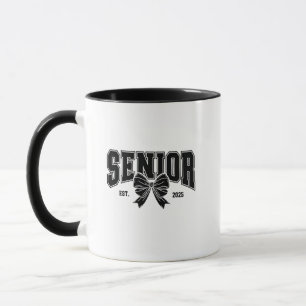 Senior Est 2025 Abschluss Student Vintag Tasse